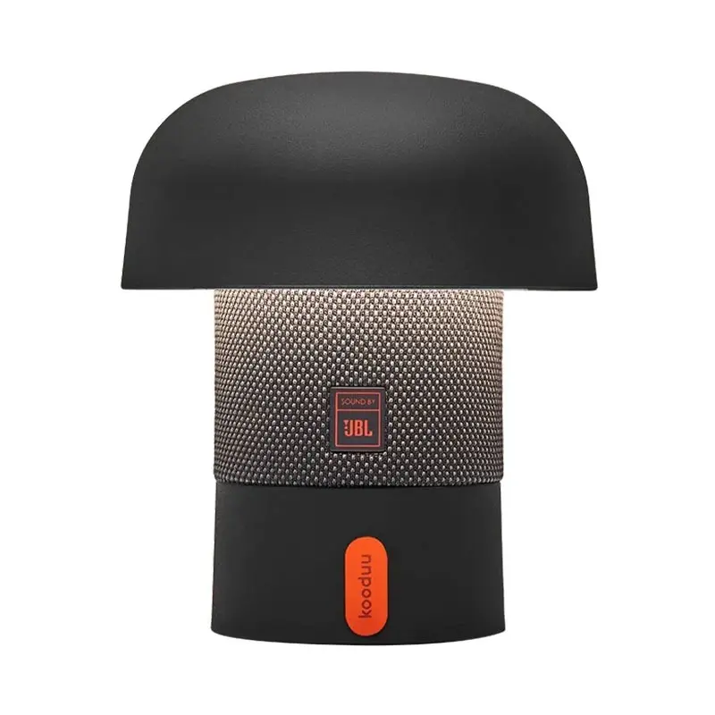 Kooduu Sensa Play Mini Portable Speaker And Lamp - Anthracite Face